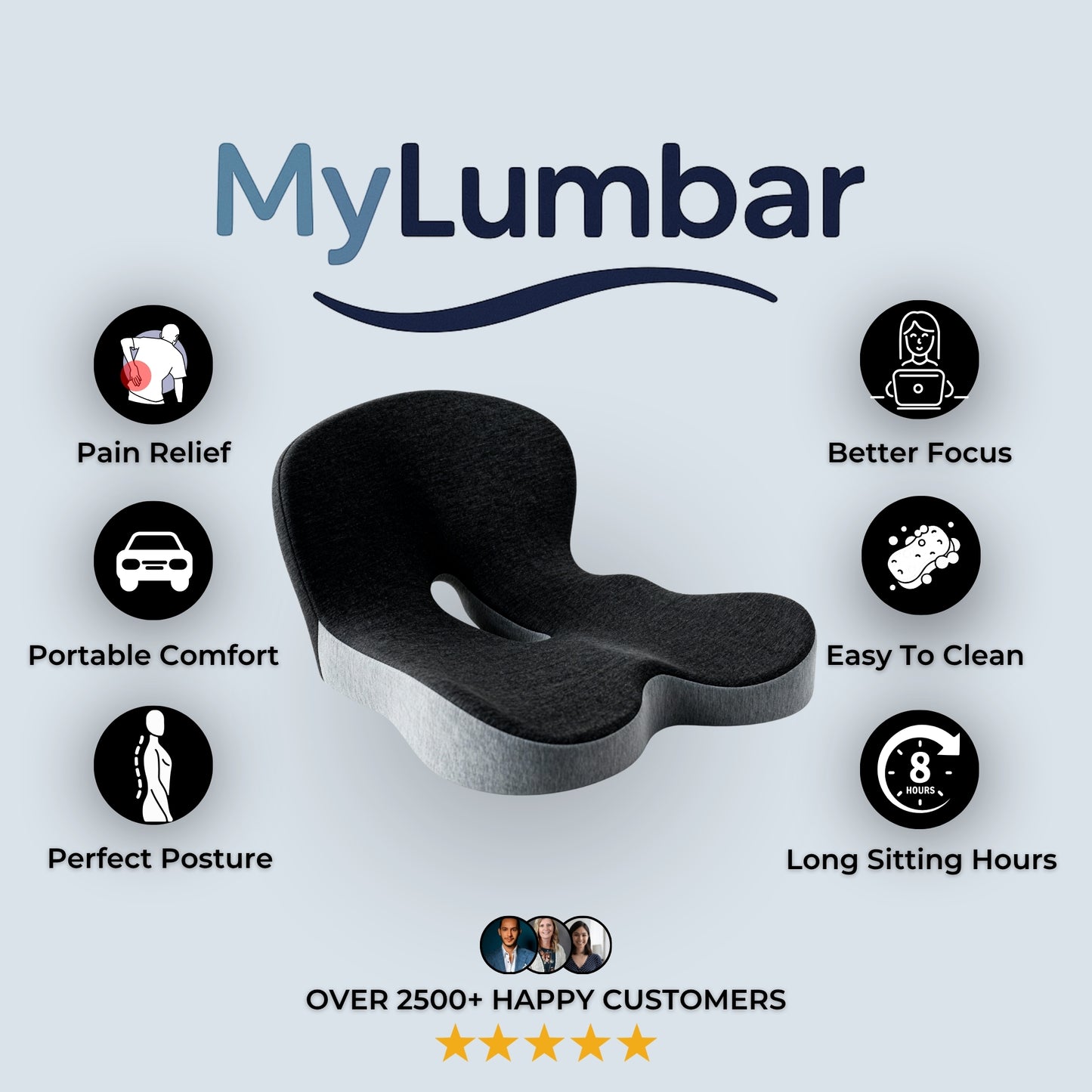 MyLumbar™ Seat Cushion