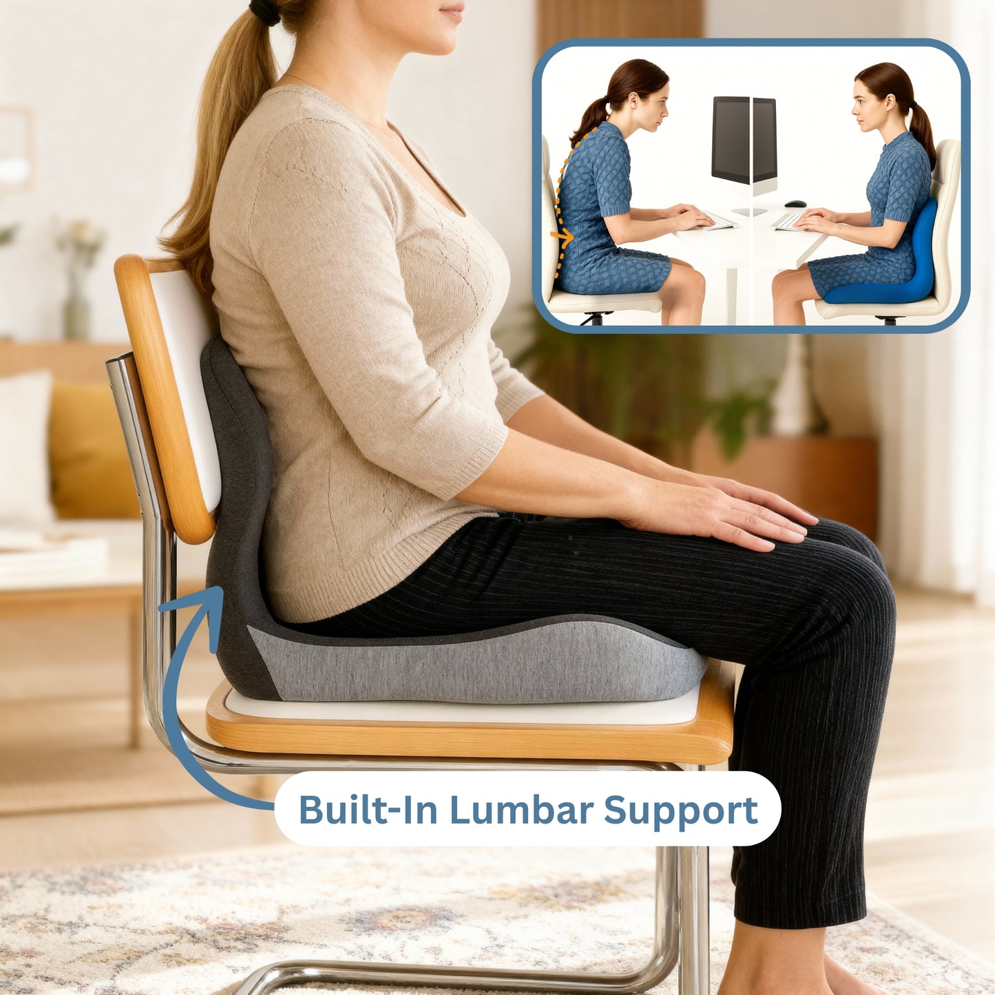 MyLumbar™ Seat Cushion